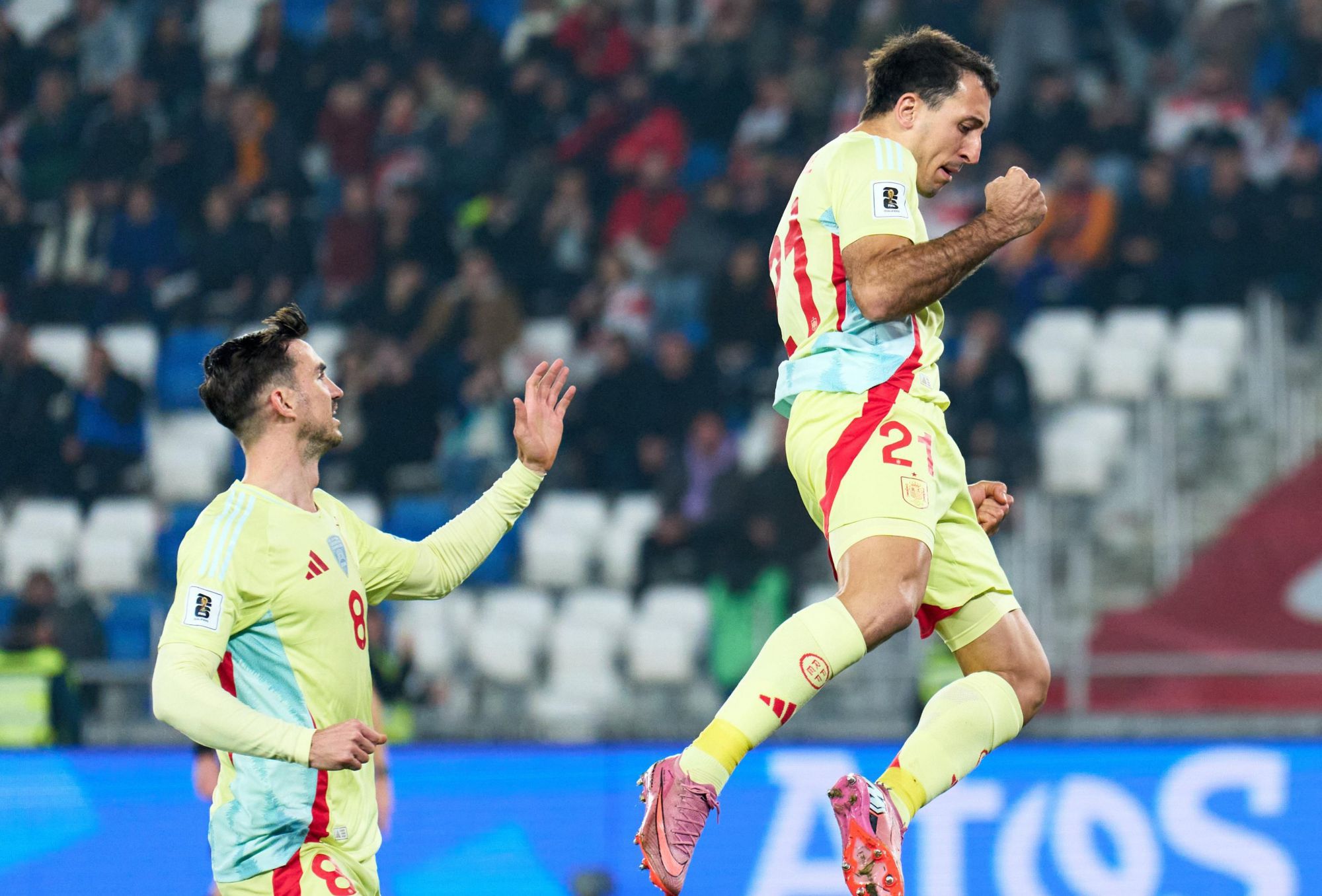 4-0胜格鲁吉亚，西班牙正式竞赛连续30场不败创队史纪录